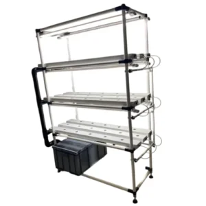 LED Lambalı Hidroponik Dikey Tarım Sistemi